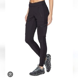 The North Face Utility Hybrid Hiking Cargo Pants Small Black TNF